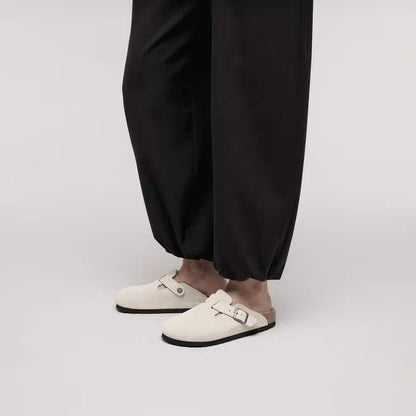 Birkenstock Boston Soft Footbed - Oyster Tonal